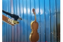 Violin musical instrument with High demand of HDA high speed rotating bell spray